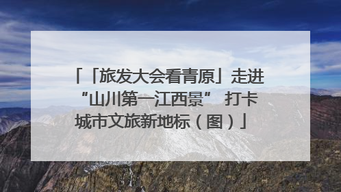 「旅发大会看青原」走进“山川第一江西景” 打卡城市文旅新地标（图）