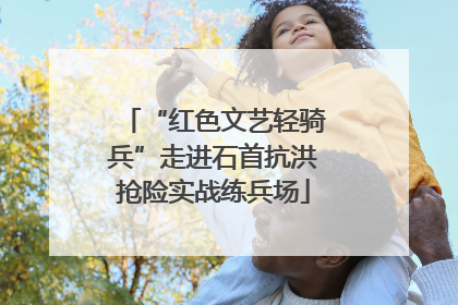 “红色文艺轻骑兵”走进石首抗洪抢险实战练兵场