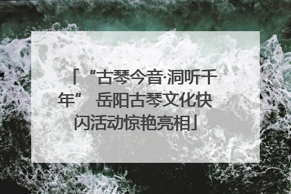“古琴今音·洞听千年” 岳阳古琴文化快闪活动惊艳亮相