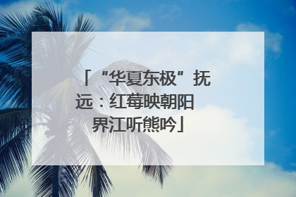 “华夏东极”抚远：红莓映朝阳 界江听熊吟