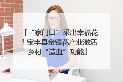 “家门口”采出幸福花！宝丰县金银花产业激活乡村“造血”功能