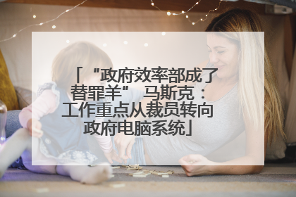 “政府效率部成了替罪羊” 马斯克：工作重点从裁员转向政府电脑系统
