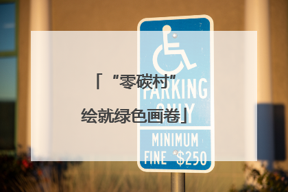 “零碳村” 绘就绿色画卷