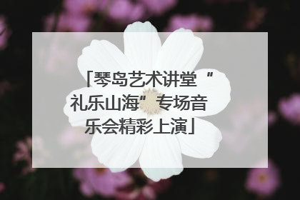 琴岛艺术讲堂“礼乐山海”专场音乐会精彩上演