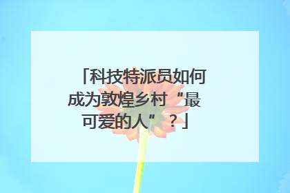 科技特派员如何成为敦煌乡村“最可爱的人”？