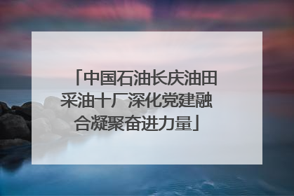 中国石油长庆油田采油十厂深化党建融合凝聚奋进力量