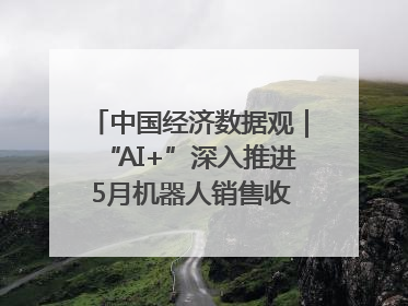 中国经济数据观｜“AI+”深入推进 5月机器人销售收入快速增长