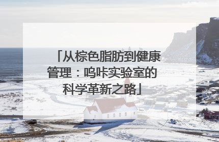 从棕色脂肪到健康管理：呜咔实验室的科学革新之路