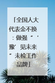全国人大代表金不换：做强“‘豫’见未来”未检工作品牌