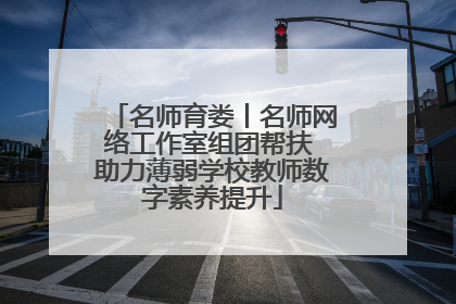 名师育娄丨名师网络工作室组团帮扶 助力薄弱学校教师数字素养提升