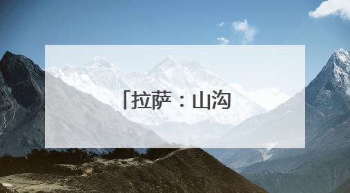 拉萨：山沟欢腾赛牦牛