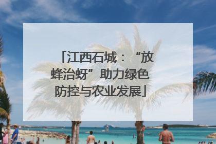 江西石城：“放蜂治蚜”助力绿色防控与农业发展