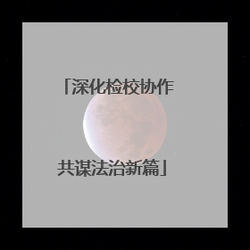 深化检校协作 共谋法治新篇