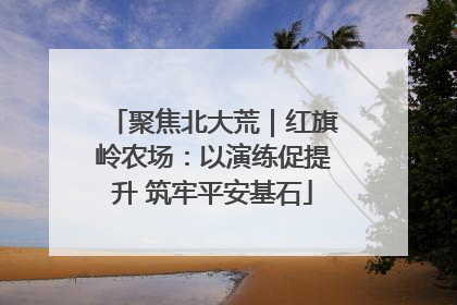 聚焦北大荒｜红旗岭农场：以演练促提升 筑牢平安基石
