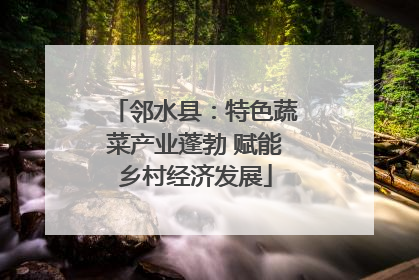 邻水县：特色蔬菜产业蓬勃 赋能乡村经济发展