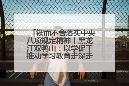 锲而不舍落实中央八项规定精神丨黑龙江双鸭山：以学促干推动学习教育走深走实 从小事入手写好“民生答卷”