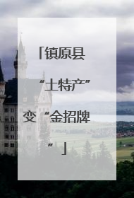 镇原县 “土特产”变“金招牌”