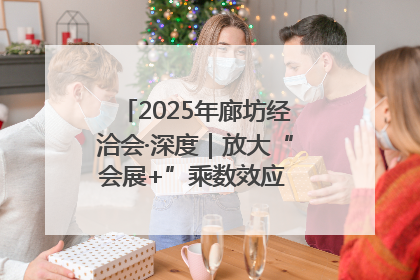 2025年廊坊经洽会·深度｜放大“会展+”乘数效应 打造消费新场景