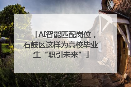 AI智能匹配岗位，石鼓区这样为高校毕业生“职引未来”